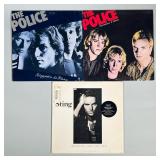 (3pc) Records By Sting And The Police | Including Sting, Nothing Like the Sun and Regatta de Blanc a