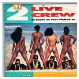 Record By The Live Crew | Double Album of As Nasty As They Wanna Be by the Live Crew Dimensions: h. 