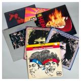 (7pc) Jimi Hendrix Records | Including: Jimi Hendrix, Little Richard, Friends from the Beginning, Th