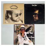 (3pc) Classic Elton John Records | Including: Elton John, Honky Chateau and Greatest Hits. Dimension