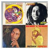 (4pc) Bob Marley Records | Including Bob Marley and the Wailers Rastaman Vibration, Legend, the Best