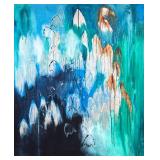 LEILANI CHILD WILDS (American, 20th Century) ACRYLIC ON CANVAS | Acrylic on stretched canvas, titled