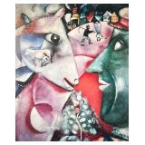 MARC CHAGALL (FRENCH, 1887-1985) "I AND THE VILLAGE
