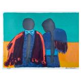 LARS NORMAN (Swedish, 1915-1979), WOODBLOCK OR SILKSCREEN PRINT | h. 19 x 26 in., sight Ed. 24/180 S