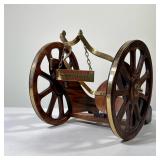 COURVOISIER BRANDY BOTTLE CANNON | Dimensions: h. 8 x w. 8 x l. 13 in