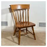 Nichols & Stone Side Chair | Marked on the bottom Dimensions: h. 32.5 x w. 21.25 x d. 17.5 in