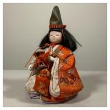 KIMEKOMI DOLL | This is a vintage Japanese Kimekomi doll dressed in a traditional kimono. Dimensions