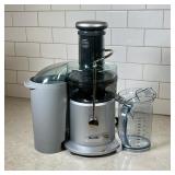 Breville Juice Fountain | For juicing protein/vegetable shakes. Dimensions: h. 18 in