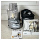 (3pc) Cuisinart Prep 11 Plus | Including blade and disc holder and bag of accessories. Dimensions: h