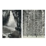 PAIR ANSEL ADAMS REPRODUCTION PICTURES
