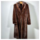 Full Length Petite Sized Fur Coat