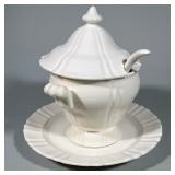 VINTAGE SOUP TUREEN WITH PLATTER
