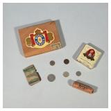 LARGE COLLECTION OF COINS & OTHER CURRENCY