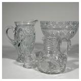 (4pc) Matching Set of Heavy Cut Crystal