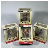 (4pc) NIB Avatar the Last Airbender Action Figures | Including two figures of Aang, Zuko and Azula. 