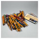 Large Assortment of Pens and Pencils Including Vintage Lead | large assortment of pens and pencils i