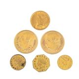(6pc) GOLD COIN GROUP