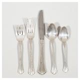 (68pc) REED & BARTON STERLING SILVER FLATWARE SERVICE, "EIGHTEENTH CENTURY" PATTERN