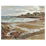 WAYNE BEAM MORRELL (AMERICAN, 1923-2013) FRONT BEACH, ROCKPORT MASS.