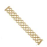 18K GOLD ITALIAN MESH BRACELET
