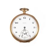 WADSWORTH / ELGIN 14K GOLD POCKETWATCH