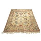 TURKISH OUSHAK RUG, HAND-TIED WOOL