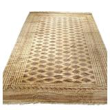 TAN BOKHARA WOOL RUG
