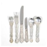A PARTIAL GORHAM STERLING SILVER FLATWARE SERVICE