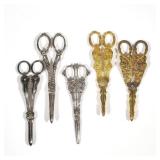 (5pc) STERLING GRAPE SHEARS