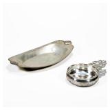 (2pc) TIFFANY & CO. STERLING SILVER DISHES