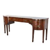 ANTIQUE REGENCY MAHOGANY SIDEBOARD