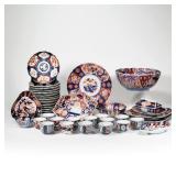 LARGE COLLECTION OF JAPANESE IMARI