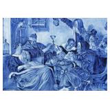 DELFT PAINTED TILE PLAQUE