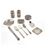 (11pc) GROUP OF MISC. SILVER HOLLOWARE