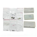 COLLECTION OF COLOR & SEMI-PRECIOUS GEMSTONES INCL. PERIDOT, SMOKY QUARTZ, PEARLS