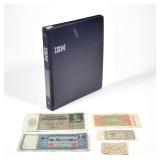 US FRACTIONAL NOTE CURRENCY & INTERNATIONAL PAPER CURRENCY