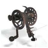 C. E. HUDSON (LEOMINSTER, MASS.) CAST-IRON TABLE-MOUNT APPLE PEELER