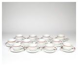 (24pc) FRENCH PORCELAINE D