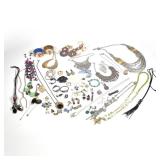 LARGE LOT OF COSTUME JEWELRY