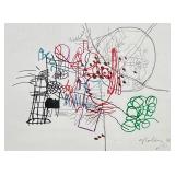 C.J. COLLINS (AMERICAN, 21ST CENTURY) SIGNED PRINT