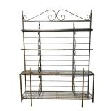 #43 WROUGHT IRON BAKER