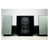 #45 BANG & OLUFSEN BEOSYSTEM 2500 CD STEREO | Black Bang & Olufsen compact stereo system with centra