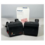 #47 POLAROID SUPERCOLOR 635CL INSTANT CAMERA WITH BOX (LOT OF 2) | Pair of Polaroid Supercolor 635CL