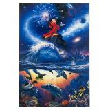 #79 CHRISTIAN R. LASSEN SIGNED DISNEY SORCERER MICKEY LIMITED EDITION PRINT | Signed print by Christ