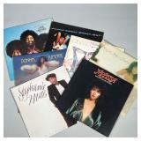 (7pc) ASSORTED LOT OF VINYL LPS INCLUDING POINTER SISTERS, DONNA SUMMER, STEPHANIE MILLS