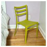 CASPRINI GRUPPO INDUSTRIALE (ITALIAN) SABRINA LIME GREEN POLYPROPYLENE OUTDOOR CHAIR | Molded lime g