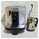 (2pc) NESPRESSO BY DELONGHI EN720.M COFFEE MACHINE WITH AEROCCINO MILK FROTHER | Countertop Nespress