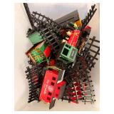 COLLECTION OF CHRISTMAS THEMED TOY TRAINS
