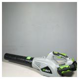 EGO POWER+ 56V CORDLESS LEAF BLOWER WITH 56V BATTERY | Cordless handheld leaf blower with gray plast