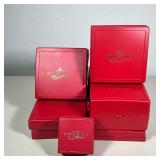 (18pc) GEORG JENSEN GOLD-PLATED BRASS CHRISTMAS ORNAMENT COLLECTION | A collection of Georg Jensen g
